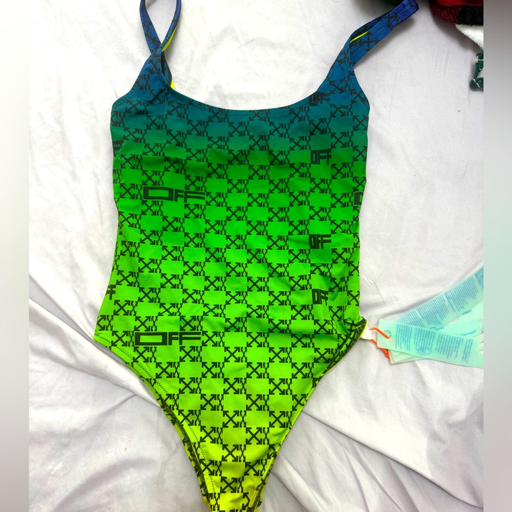Off white swimsuit